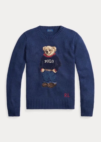 Suéter Polo Ralph Lauren Polo Bear Algodão-Blend Mulher 42397-ZODY